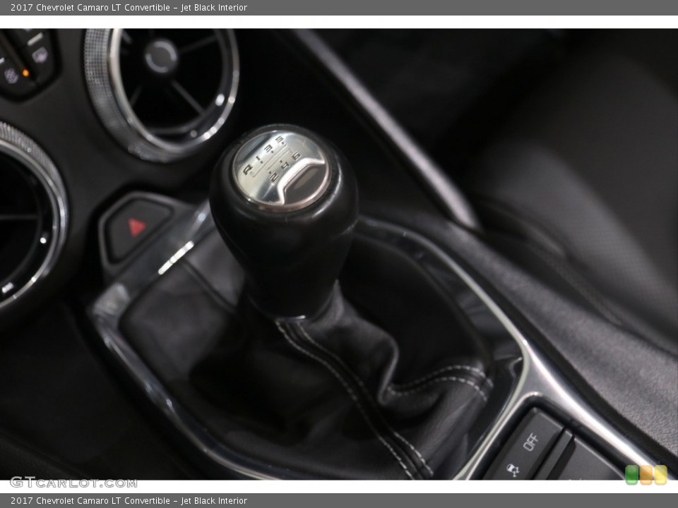 Jet Black Interior Transmission for the 2017 Chevrolet Camaro LT Convertible #139200778