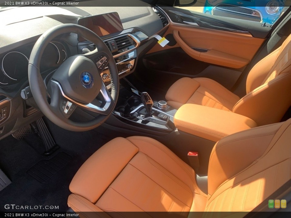 Cognac Interior Photo for the 2021 BMW X3 xDrive30i #139208382