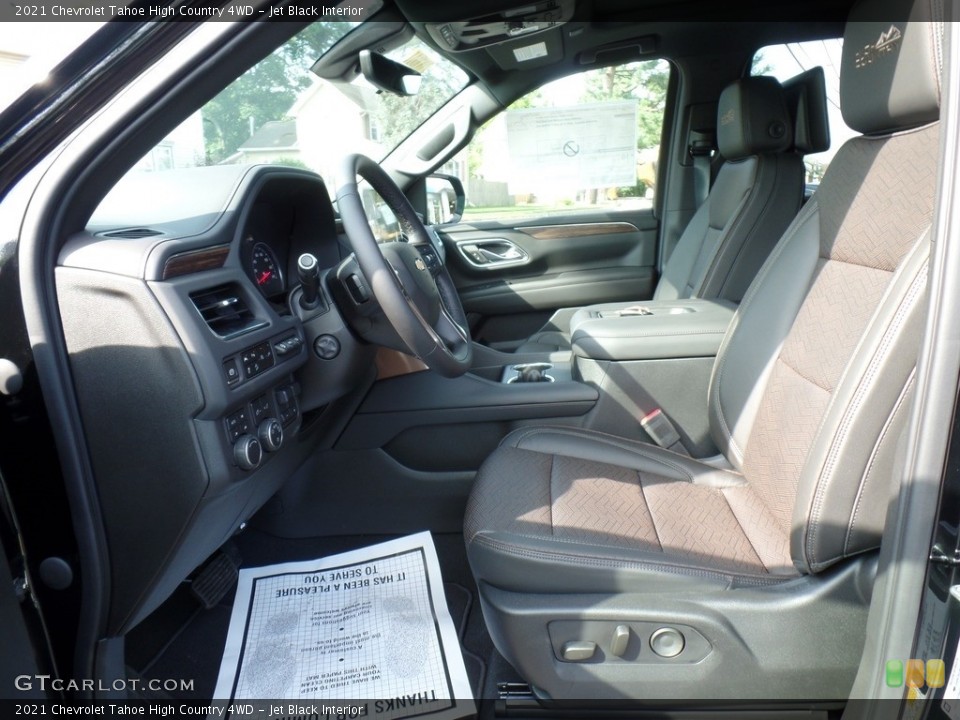 Jet Black Interior Front Seat for the 2021 Chevrolet Tahoe High Country 4WD #139209225