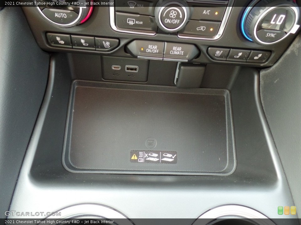 Jet Black Interior Controls for the 2021 Chevrolet Tahoe High Country 4WD #139209696