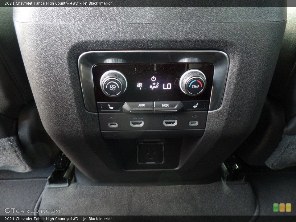 Jet Black Interior Controls for the 2021 Chevrolet Tahoe High Country 4WD #139209888