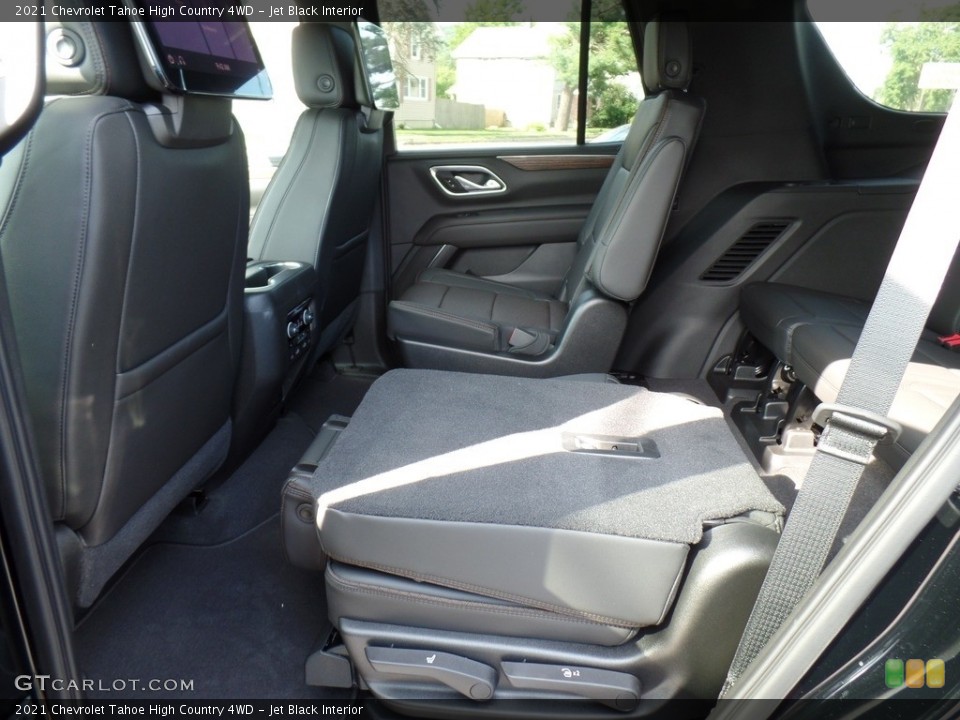 Jet Black Interior Rear Seat for the 2021 Chevrolet Tahoe High Country 4WD #139210020