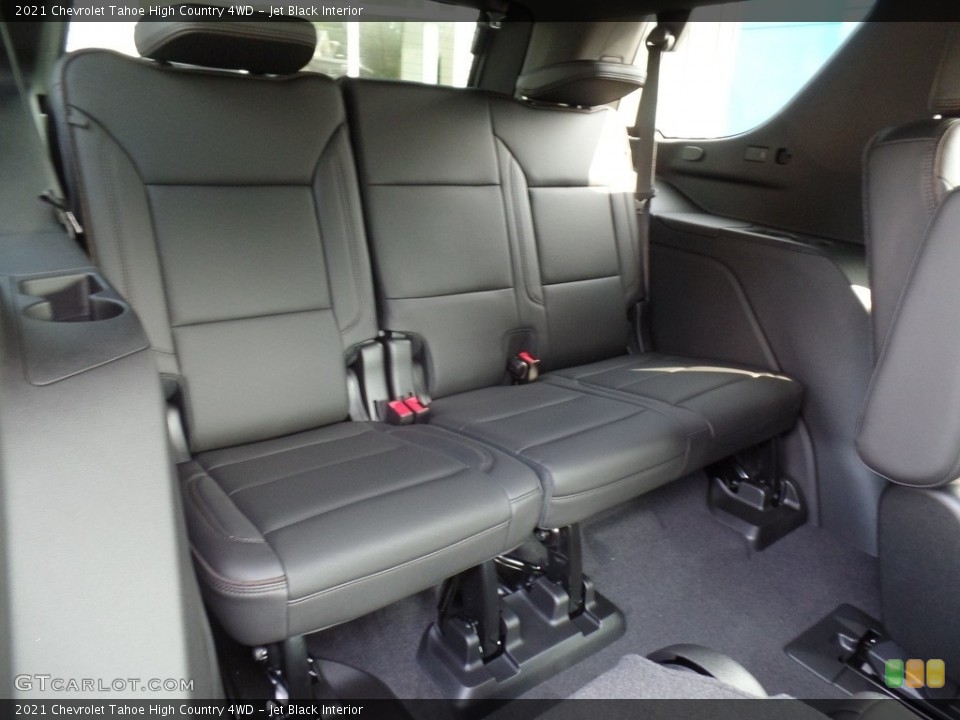 Jet Black Interior Rear Seat for the 2021 Chevrolet Tahoe High Country 4WD #139210242