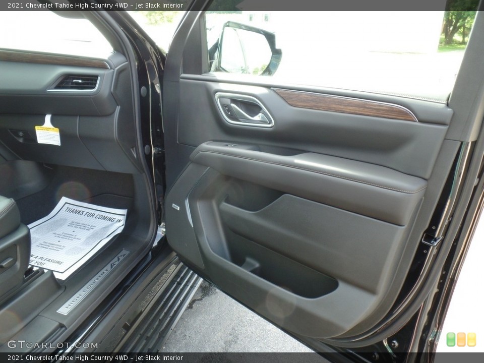 Jet Black Interior Door Panel for the 2021 Chevrolet Tahoe High Country 4WD #139210287
