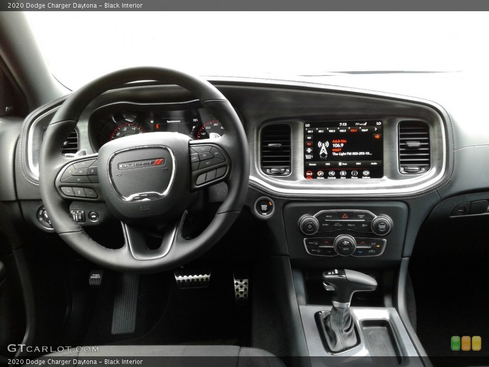 Black Interior Dashboard for the 2020 Dodge Charger Daytona #139218900