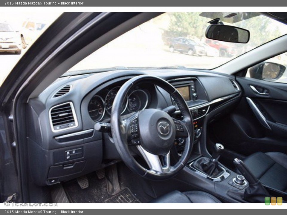 Black Interior Dashboard for the 2015 Mazda Mazda6 Touring #139222539