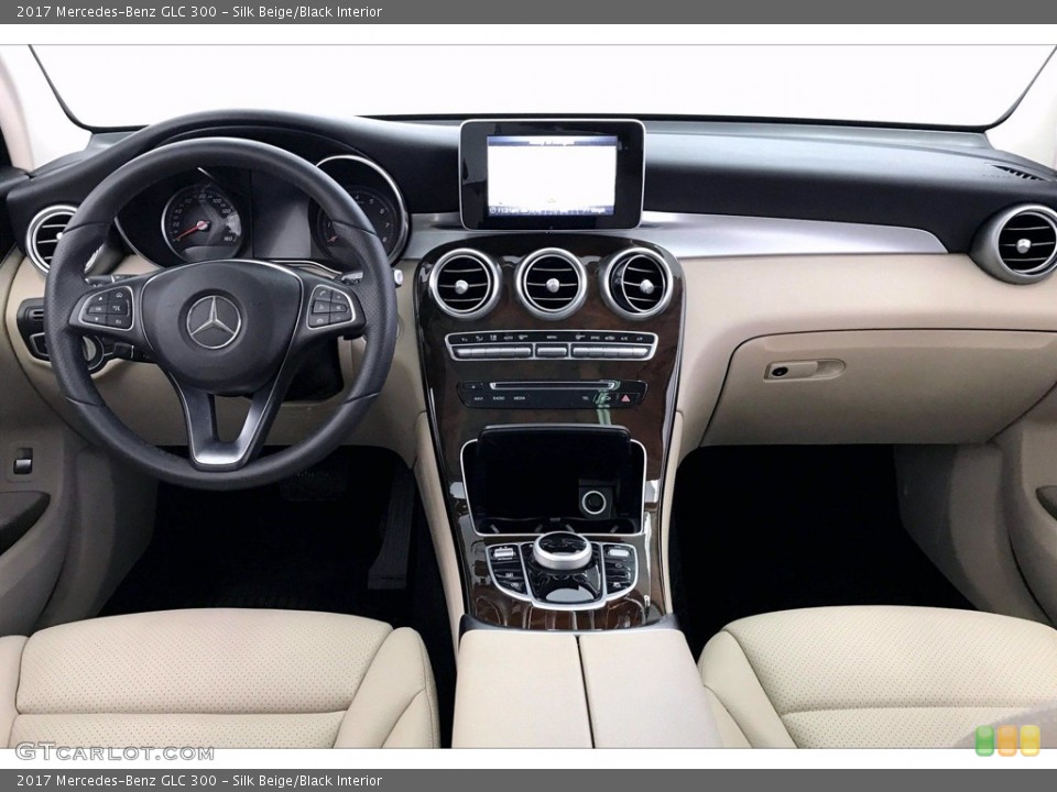 Silk Beige/Black Interior Dashboard for the 2017 Mercedes-Benz GLC 300 #139222611