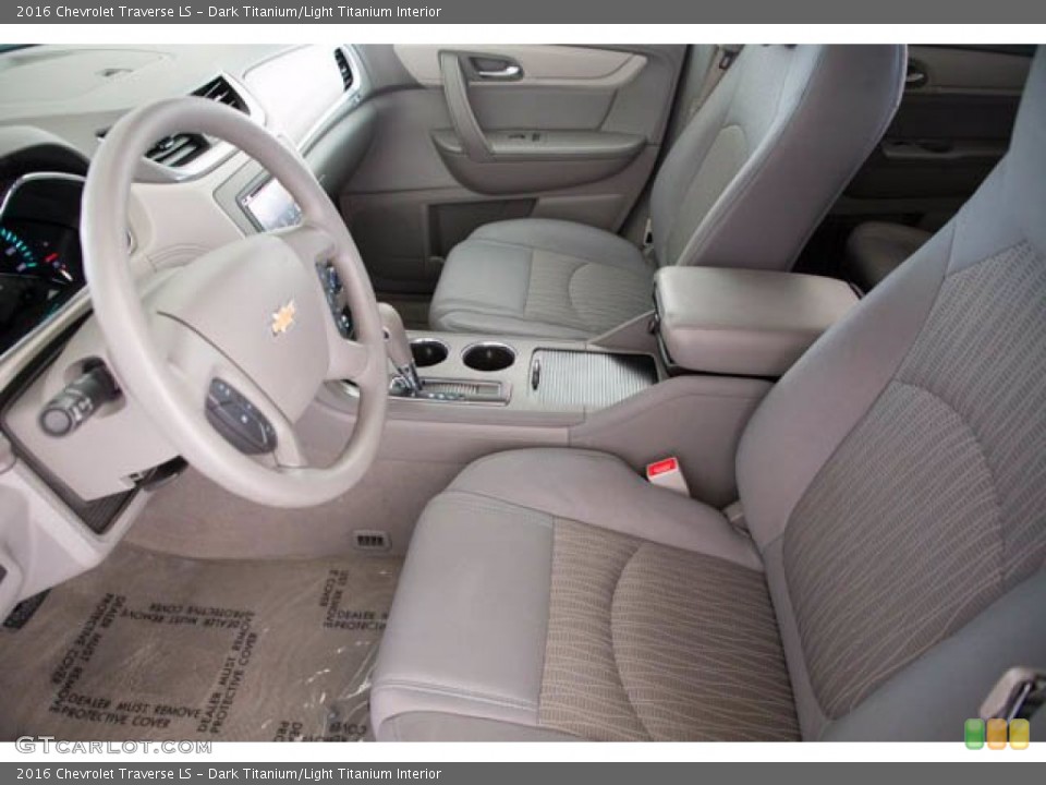 Dark Titanium/Light Titanium Interior Front Seat for the 2016 Chevrolet Traverse LS #139225455