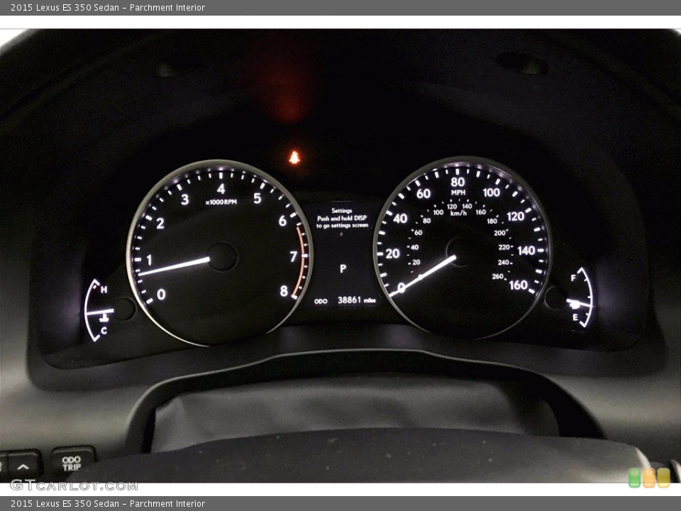 Parchment Interior Gauges for the 2015 Lexus ES 350 Sedan #139225746