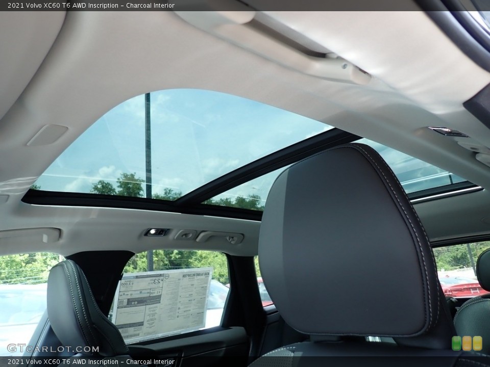 Charcoal Interior Sunroof for the 2021 Volvo XC60 T6 AWD Inscription #139225869