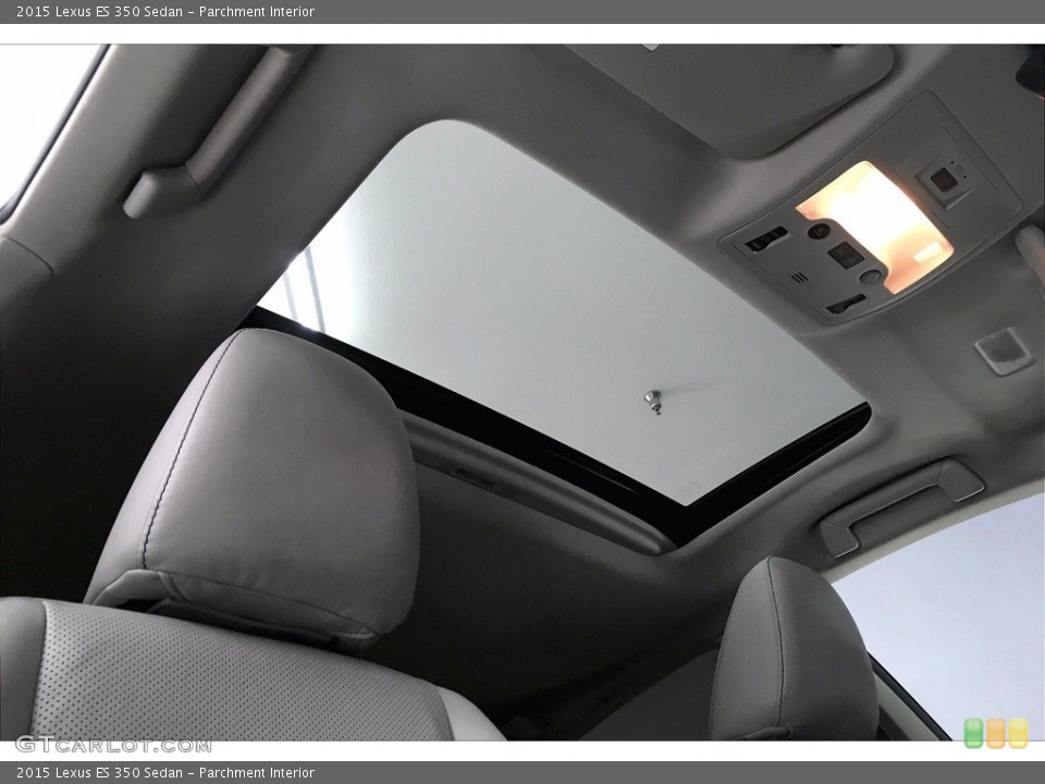 Parchment Interior Sunroof for the 2015 Lexus ES 350 Sedan #139225950