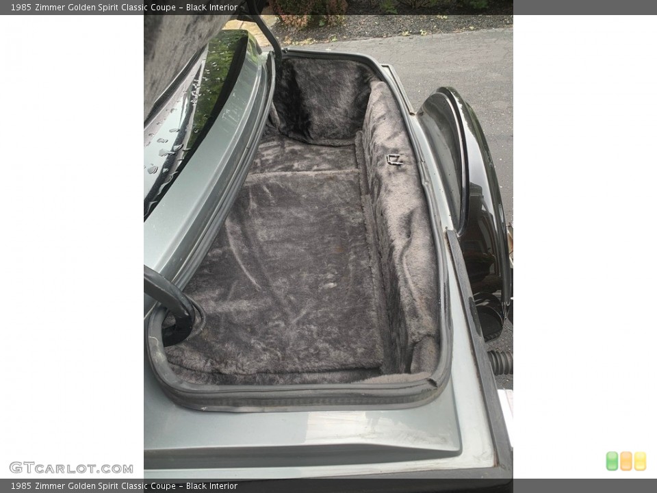 Black Interior Trunk for the 1985 Zimmer Golden Spirit Classic Coupe #139227415