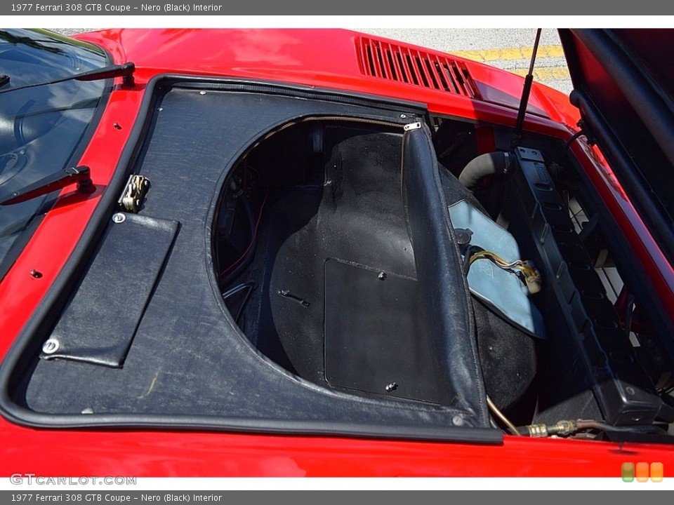 Nero (Black) Interior Trunk for the 1977 Ferrari 308 GTB Coupe #139228640