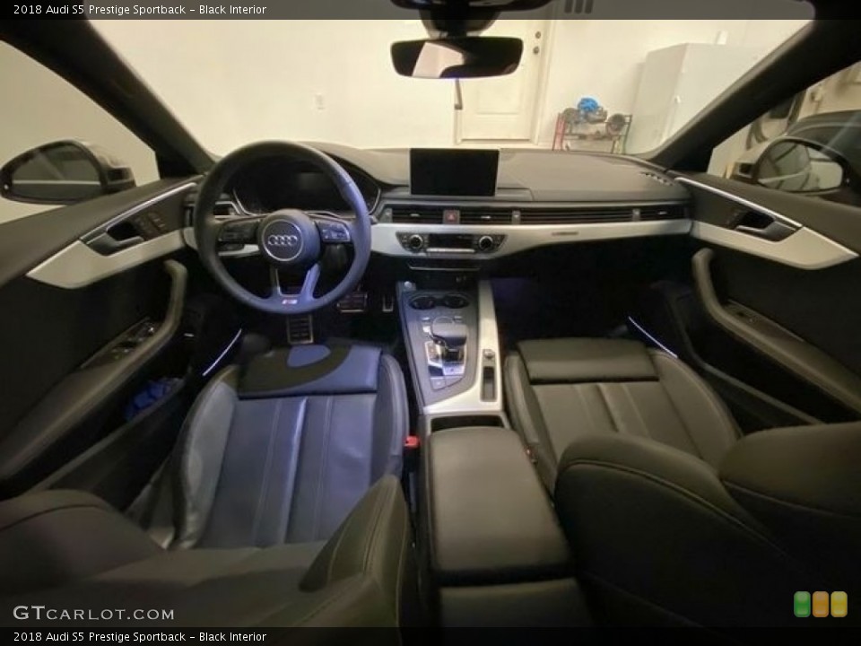 Black Interior Photo for the 2018 Audi S5 Prestige Sportback #139228964