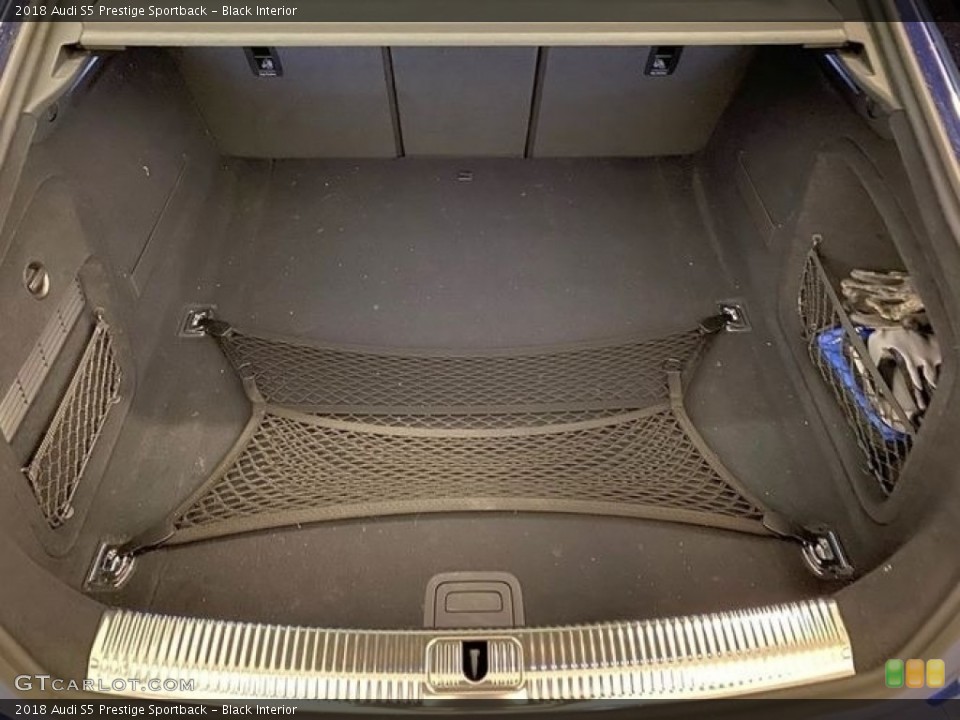 Black Interior Trunk for the 2018 Audi S5 Prestige Sportback #139229129