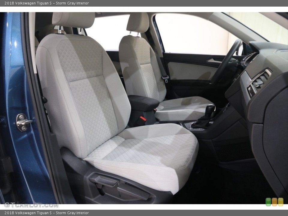 Storm Gray Interior Front Seat for the 2018 Volkswagen Tiguan S #139230857