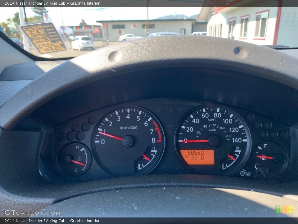 Graphite Interior Gauges for the 2014 Nissan Frontier SV King Cab #139232435