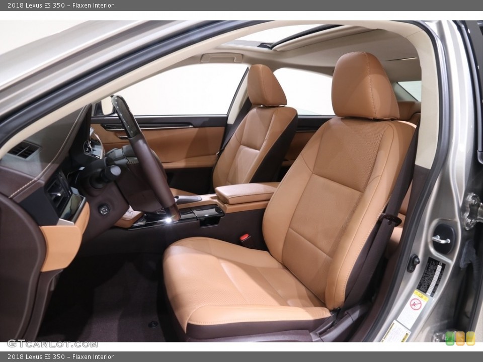 Flaxen Interior Front Seat for the 2018 Lexus ES 350 #139232558