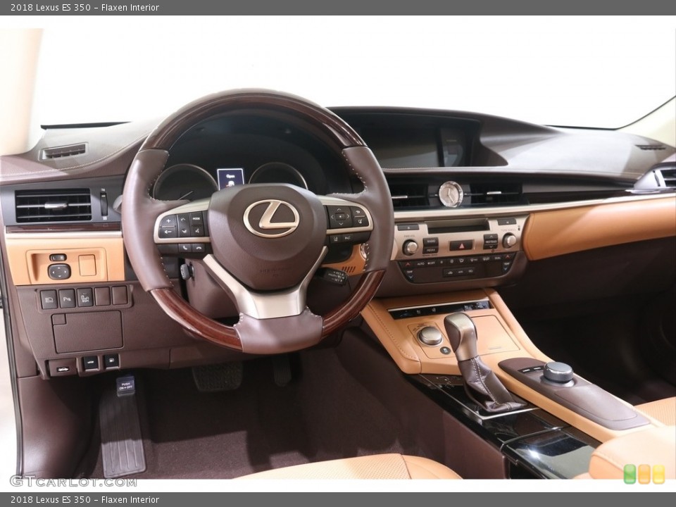 Flaxen Interior Dashboard for the 2018 Lexus ES 350 #139232576
