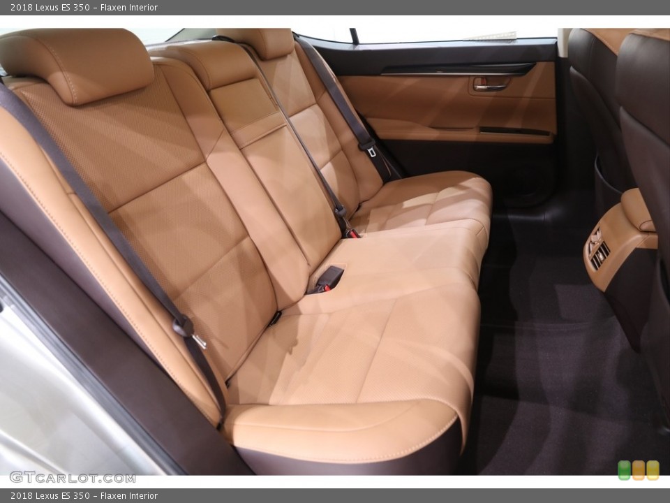 Flaxen Interior Rear Seat for the 2018 Lexus ES 350 #139232804
