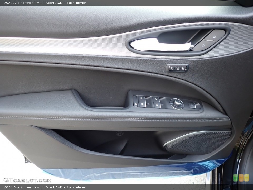 Black Interior Door Panel for the 2020 Alfa Romeo Stelvio TI Sport AWD #139241760