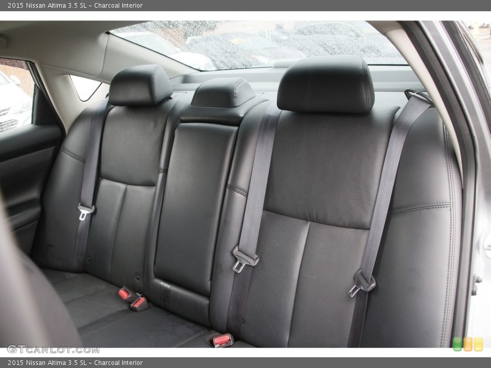 Charcoal Interior Rear Seat for the 2015 Nissan Altima 3.5 SL #139244589