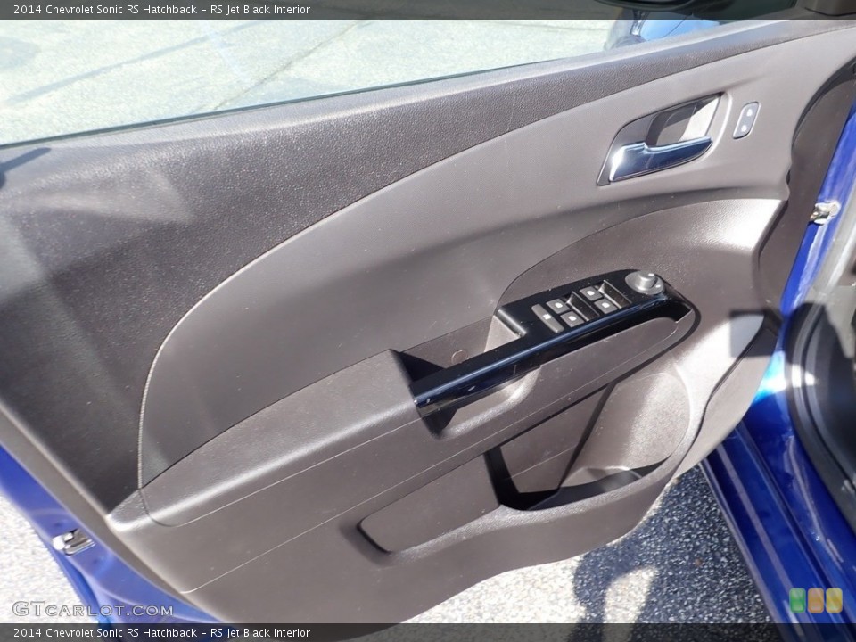 RS Jet Black Interior Door Panel for the 2014 Chevrolet Sonic RS Hatchback #139246615