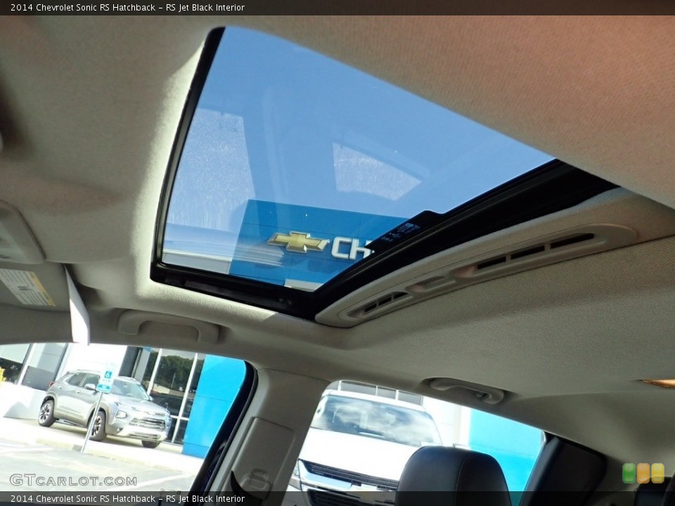 RS Jet Black Interior Sunroof for the 2014 Chevrolet Sonic RS Hatchback #139246638
