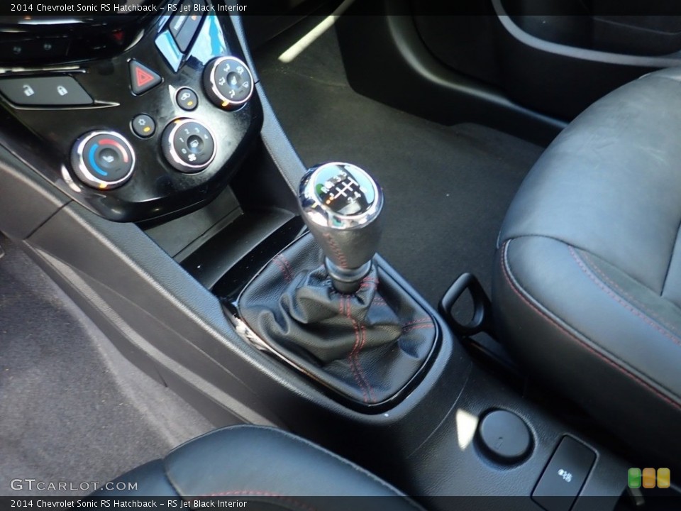 RS Jet Black Interior Transmission for the 2014 Chevrolet Sonic RS Hatchback #139246657
