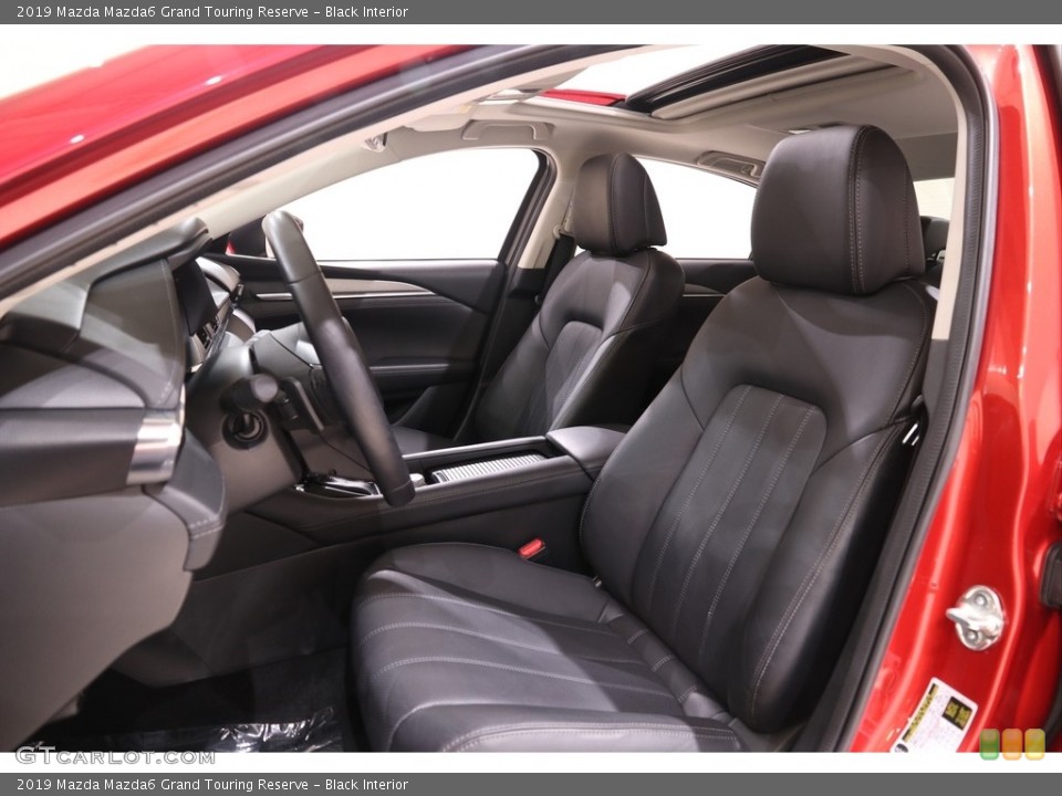 Black Interior Front Seat for the 2019 Mazda Mazda6 Grand Touring Reserve #139250521