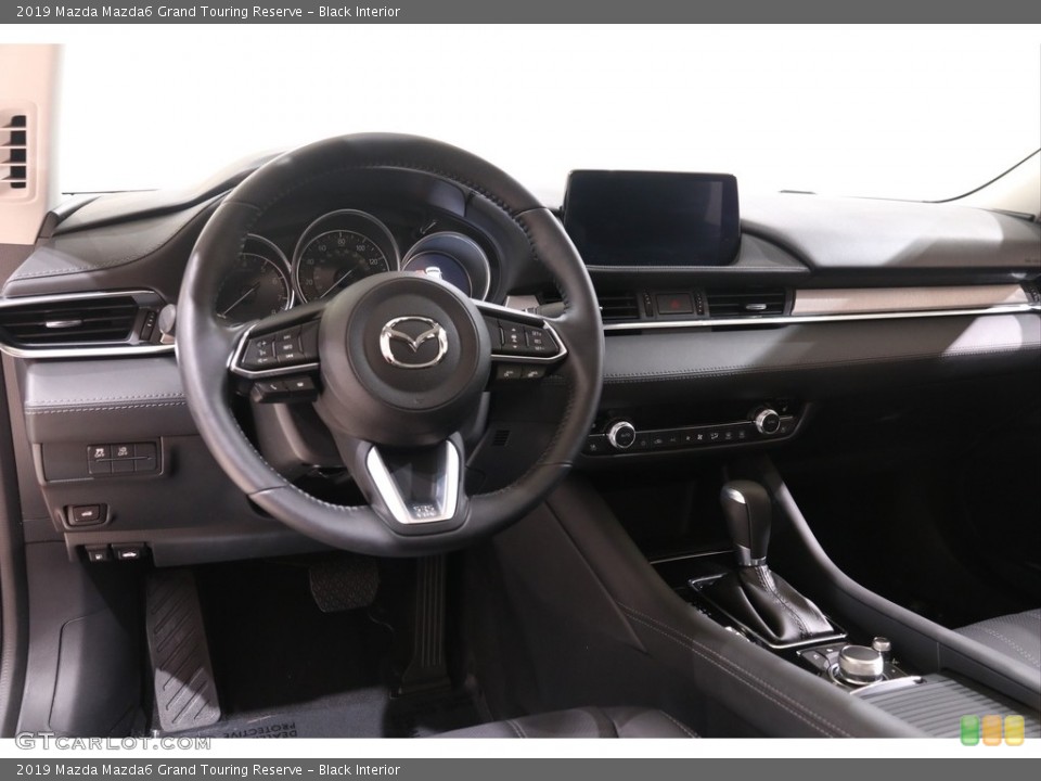 Black Interior Dashboard for the 2019 Mazda Mazda6 Grand Touring Reserve #139250539