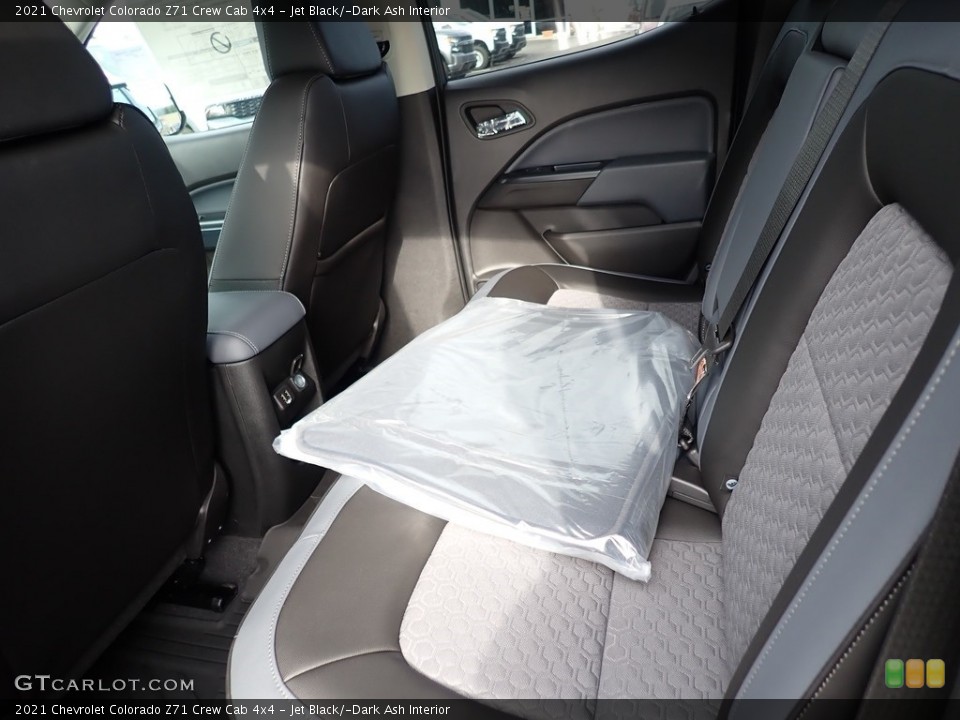 Jet Black/­Dark Ash Interior Rear Seat for the 2021 Chevrolet Colorado Z71 Crew Cab 4x4 #139250743