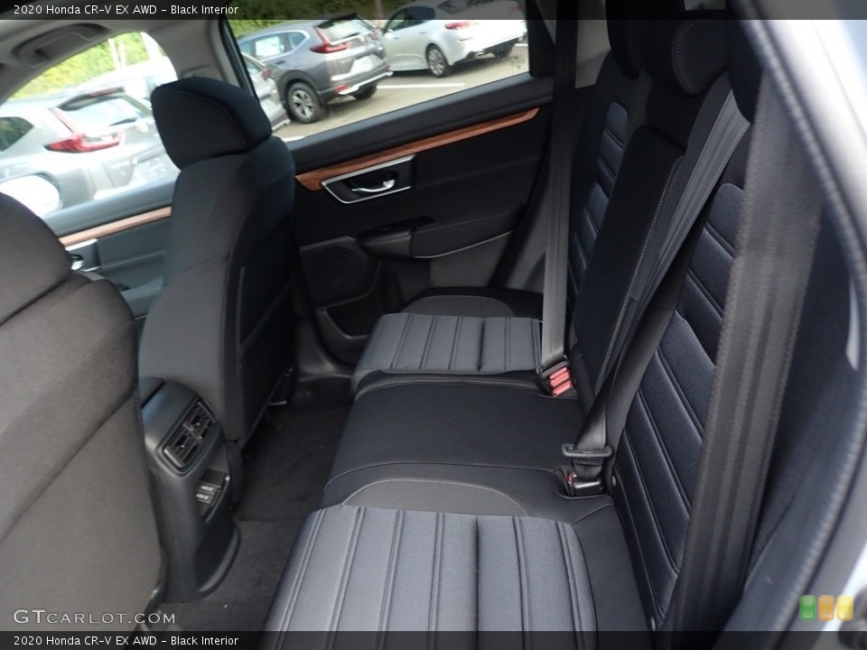 Black Interior Rear Seat for the 2020 Honda CR-V EX AWD #139252117