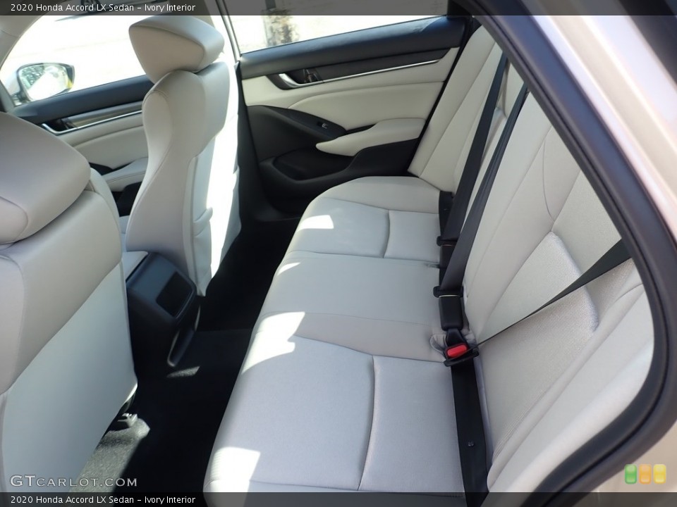 Ivory Interior Rear Seat for the 2020 Honda Accord LX Sedan #139254173