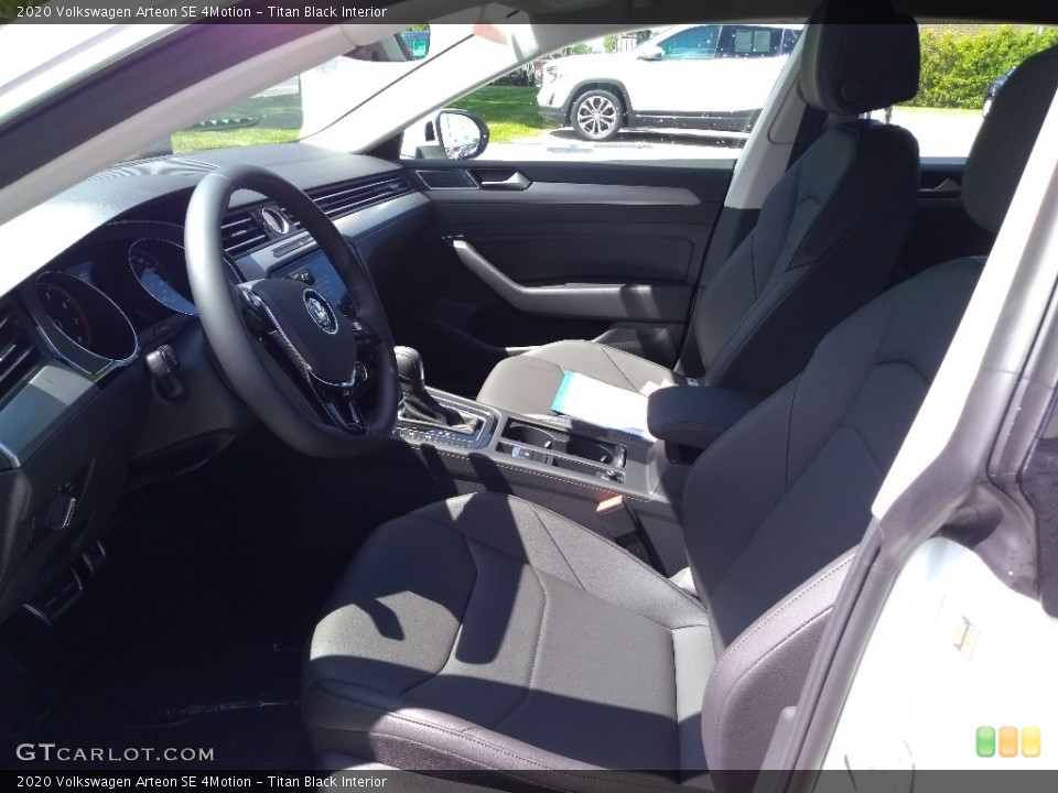 Titan Black 2020 Volkswagen Arteon Interiors