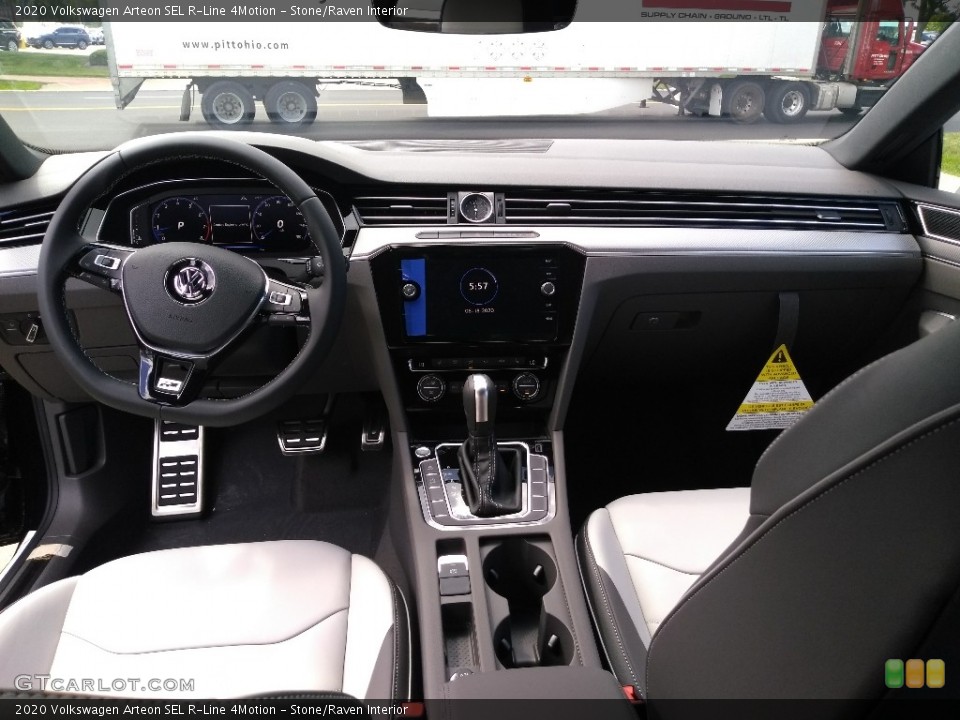 Stone/Raven Interior Dashboard for the 2020 Volkswagen Arteon SEL R-Line 4Motion #139260737