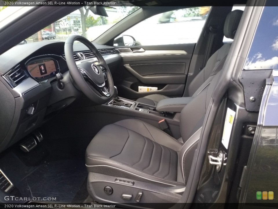 Titan Black Interior Photo for the 2020 Volkswagen Arteon SEL R-Line 4Motion #139261340