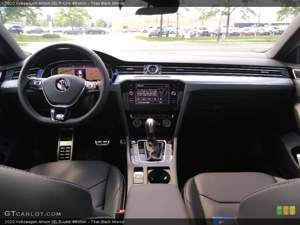 Titan Black Interior Dashboard for the 2020 Volkswagen Arteon SEL R-Line 4Motion #139261364