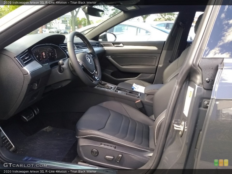 Titan Black Interior Photo for the 2020 Volkswagen Arteon SEL R-Line 4Motion #139261817