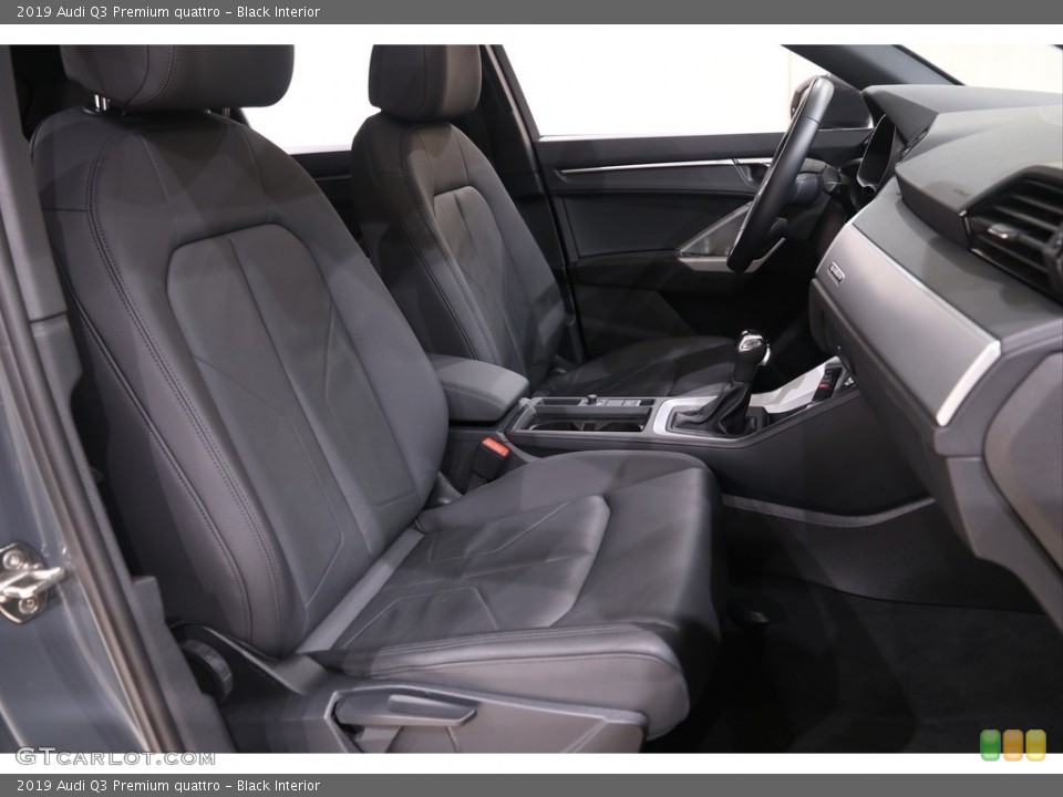 Black Interior Front Seat for the 2019 Audi Q3 Premium quattro #139262240