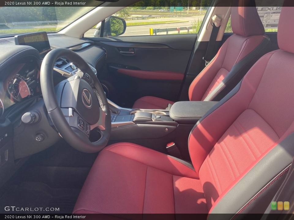 Rioja Red Interior Front Seat for the 2020 Lexus NX 300 AWD #139264904