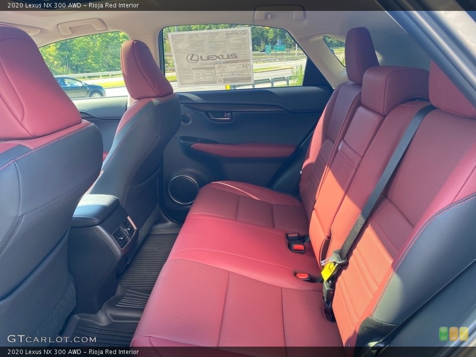 Rioja Red Interior Rear Seat for the 2020 Lexus NX 300 AWD #139264922
