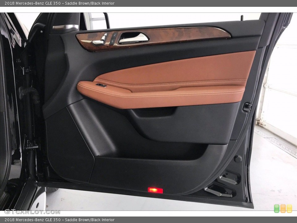 Saddle Brown/Black Interior Door Panel for the 2018 Mercedes-Benz GLE 350 #139273220