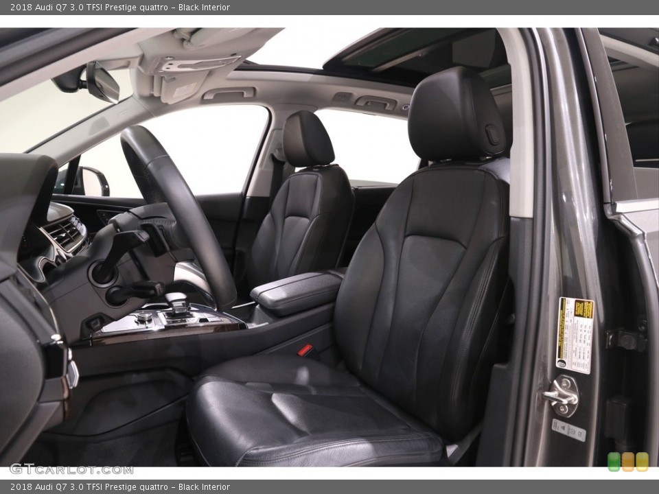 Black 2018 Audi Q7 Interiors