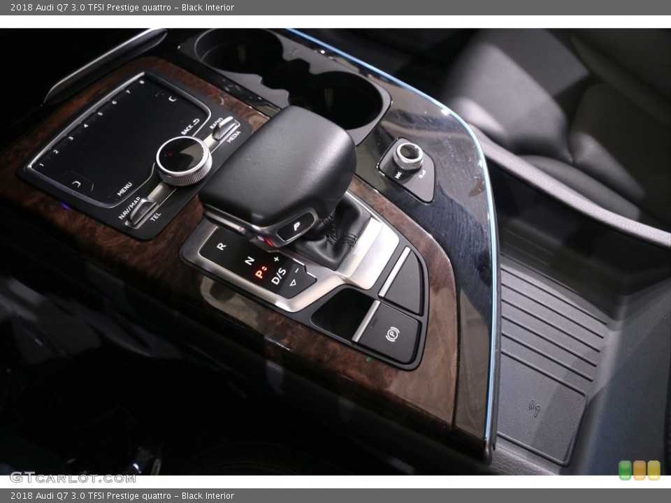 Black Interior Transmission for the 2018 Audi Q7 3.0 TFSI Prestige quattro #139275209