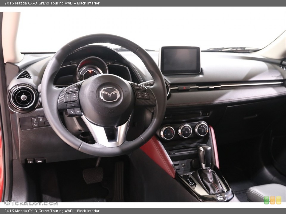 Black Interior Dashboard for the 2016 Mazda CX-3 Grand Touring AWD #139277138