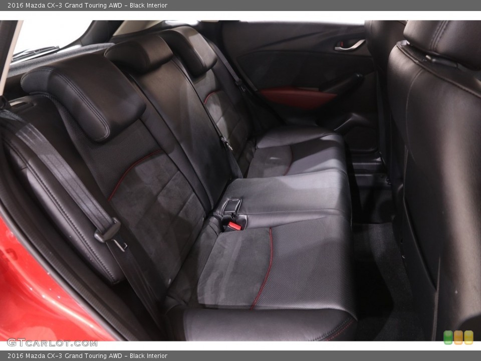 Black Interior Rear Seat for the 2016 Mazda CX-3 Grand Touring AWD #139277363