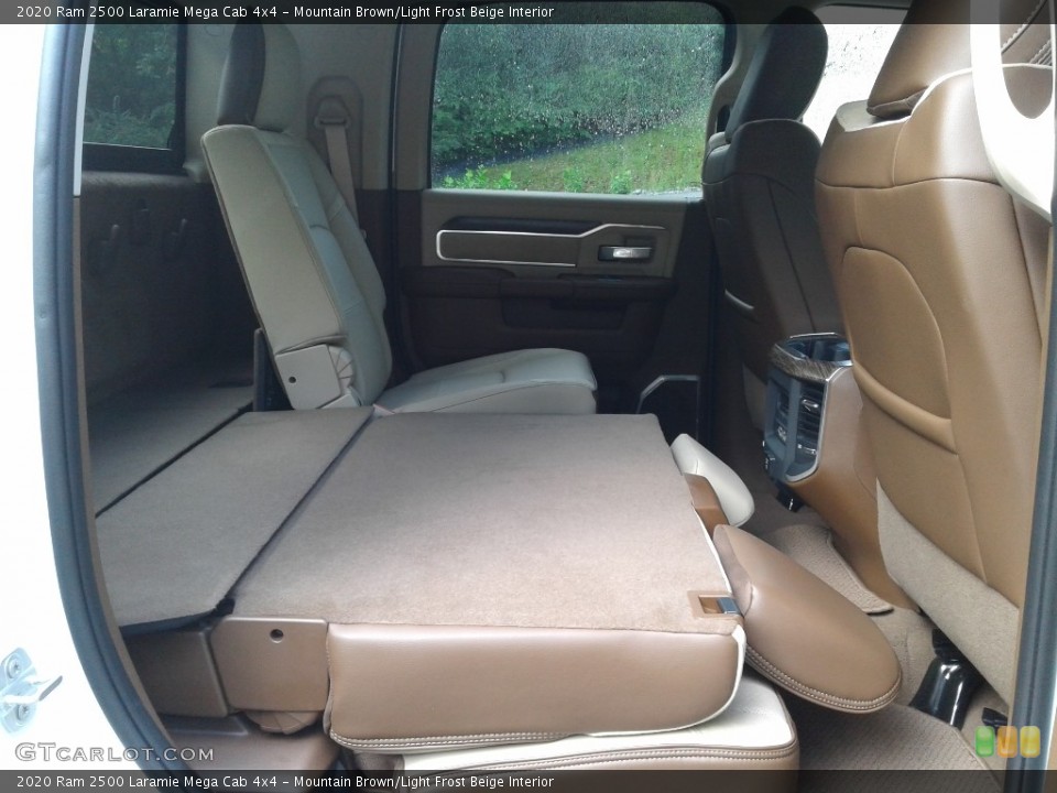 Mountain Brown/Light Frost Beige Interior Rear Seat for the 2020 Ram 2500 Laramie Mega Cab 4x4 #139278869