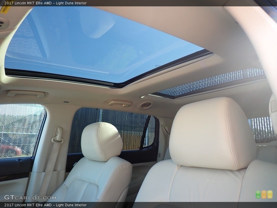 Light Dune Interior Sunroof for the 2017 Lincoln MKT Elite AWD #139280927