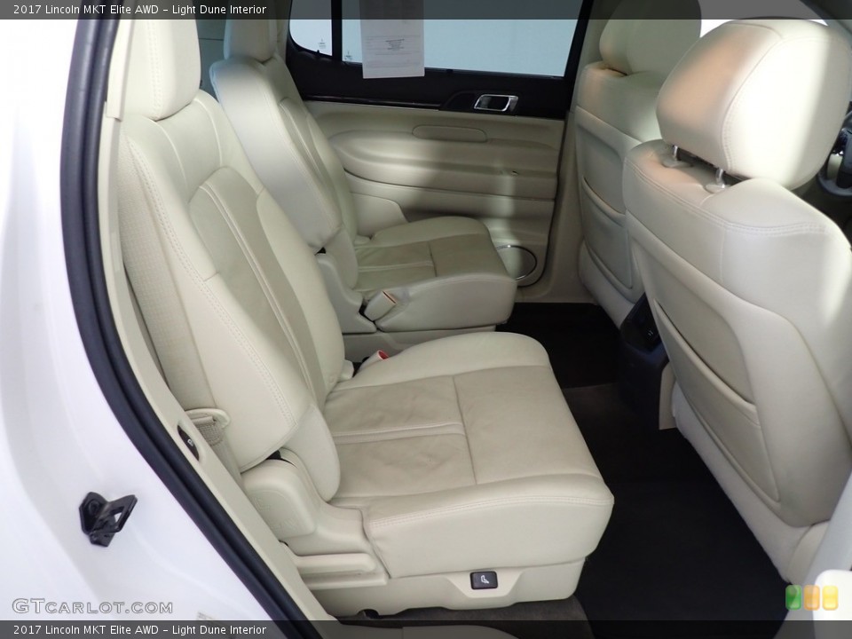 Light Dune Interior Rear Seat for the 2017 Lincoln MKT Elite AWD #139281572